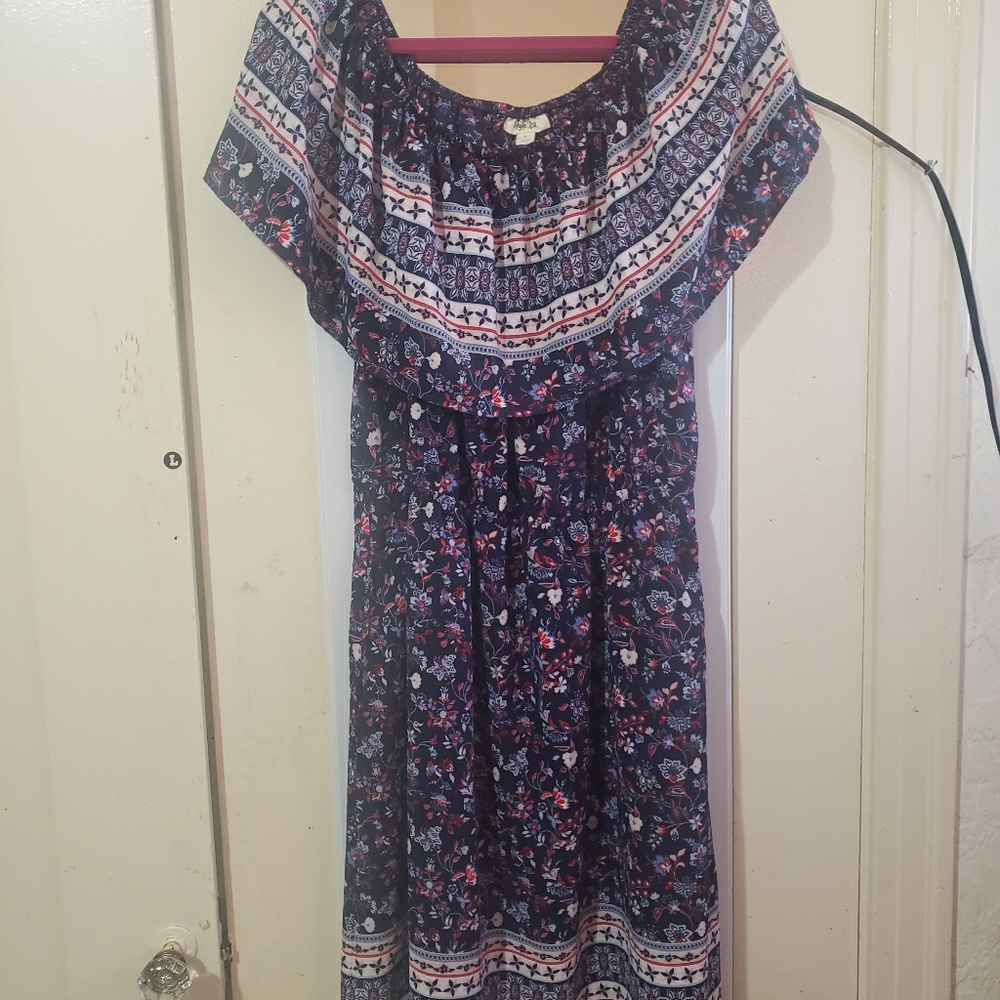 Off the shoulder dress